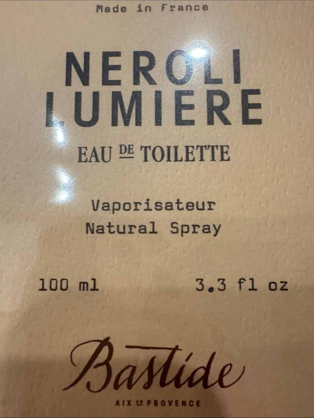 Bastide Neroli Lumiere Full Size New